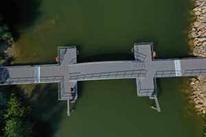 Pontonbrücke Schwimmstege