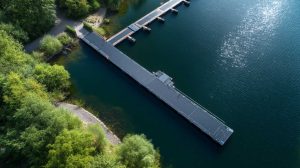 Große Schwimmsteg Anlagen von Technus